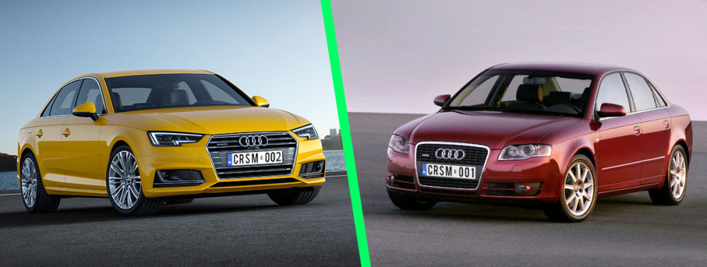 Używane Audi A4 B7 i nowe Audi A4 B9 porównanie Blog